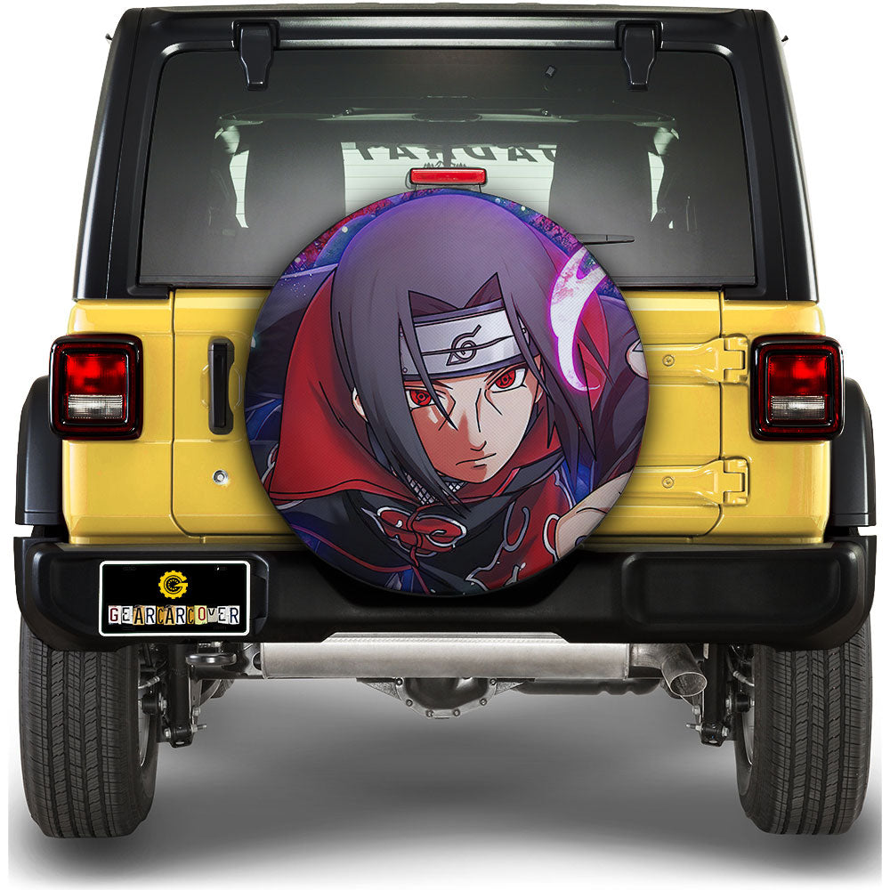 Uchiha Itachi Spare Tire Covers Custom For Anime Fans - Gearcarcover - 1