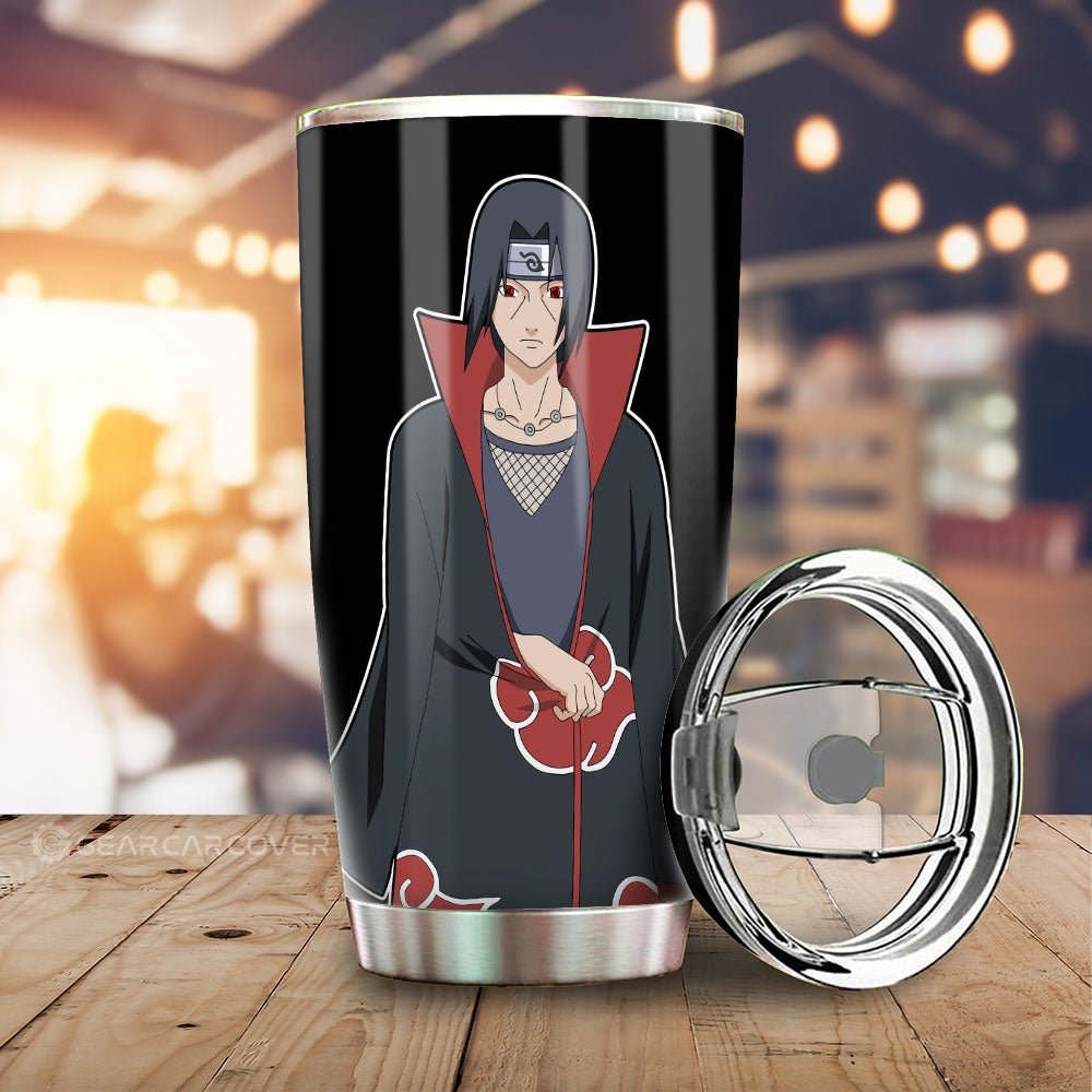 Uchiha Itachi Tumbler Cup Custom Akatsuki Members Anime Car Accessories - Gearcarcover - 1