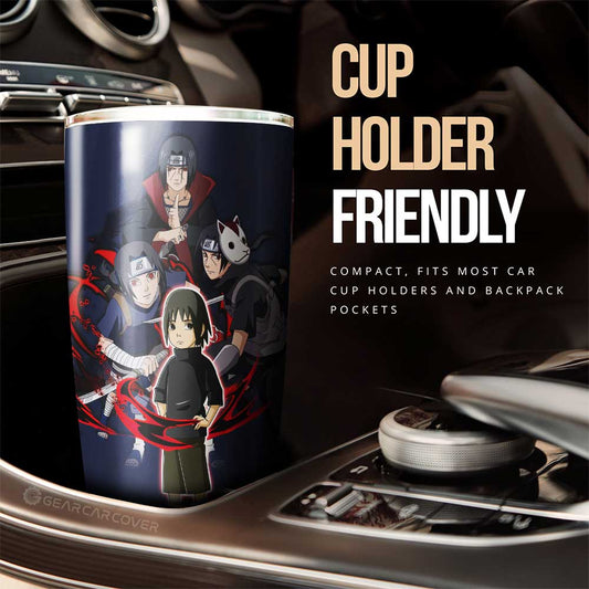 Uchiha Itachi Tumbler Cup Custom Anime Car Accessories For Fans - Gearcarcover - 2