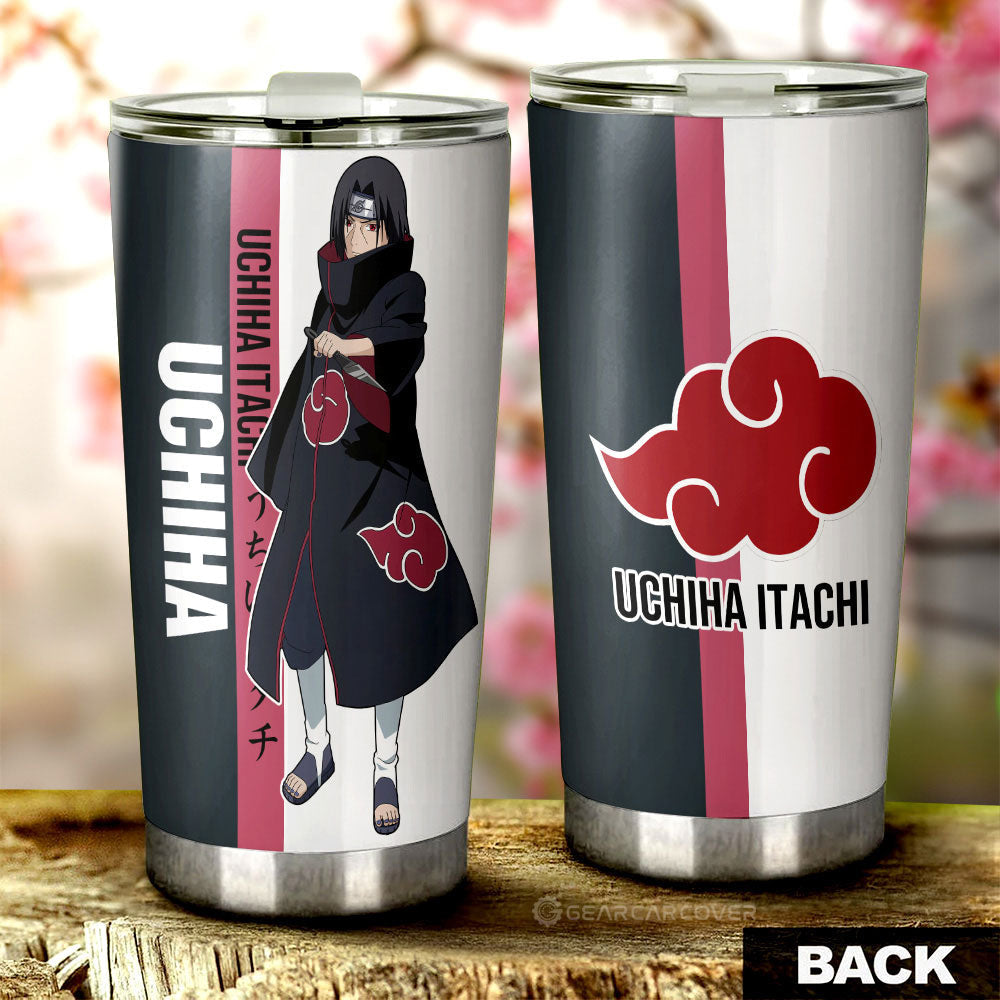 Uchiha Itachi Tumbler Cup Custom Anime Car Accessories - Gearcarcover - 3