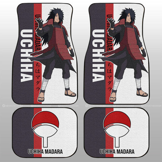 Uchiha Madara Car Floor Mats Custom Anime Car Accessories - Gearcarcover - 2