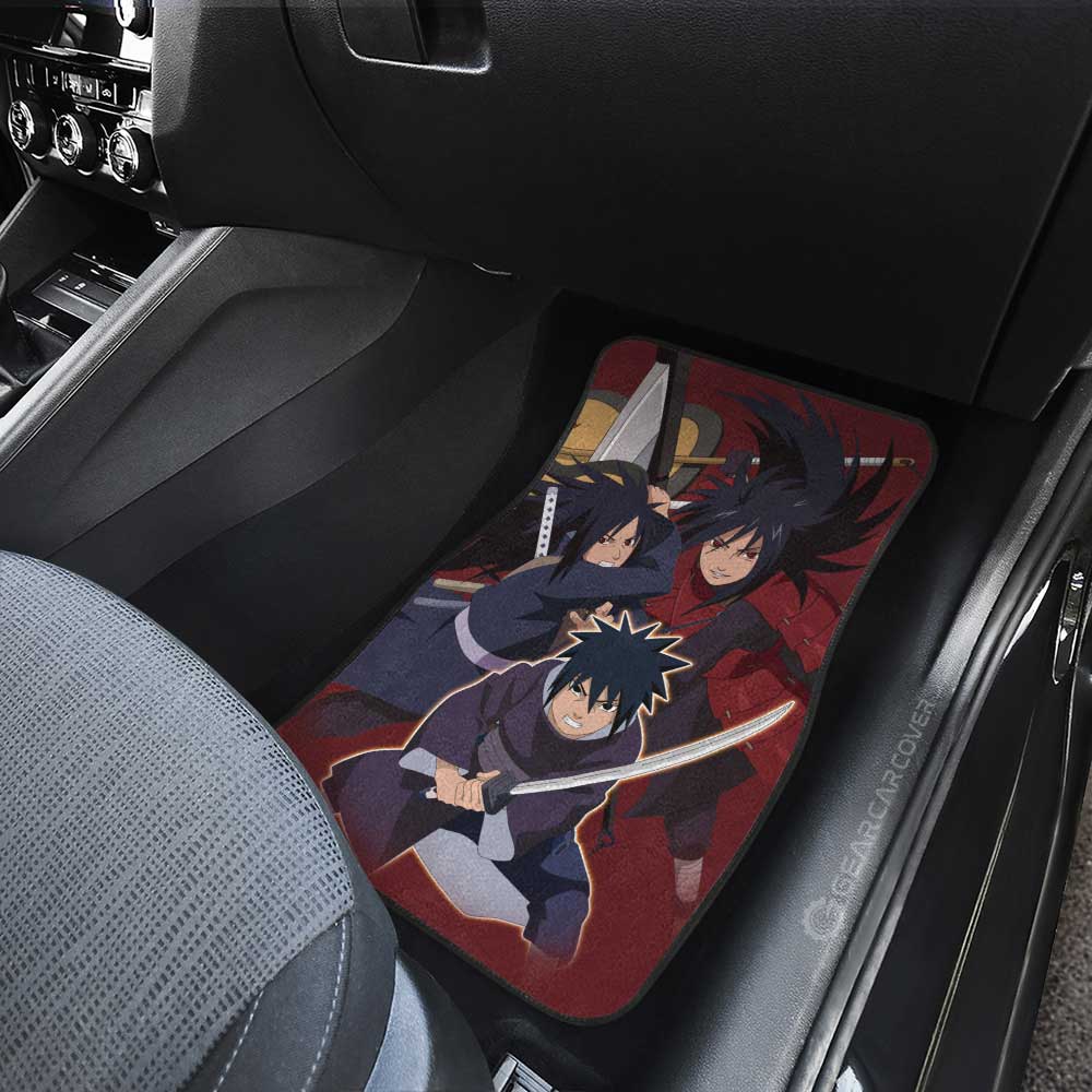 Uchiha Madara Car Floor Mats Custom Anime Car Accessories - Gearcarcover - 4