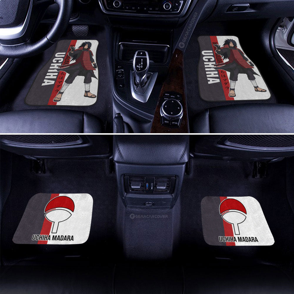 Uchiha Madara Car Floor Mats Custom Car Accessories - Gearcarcover - 3