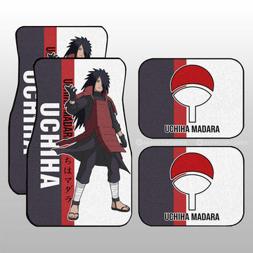 Uchiha Madara Car Floor Mats Custom Car Accessories - Gearcarcover - 1