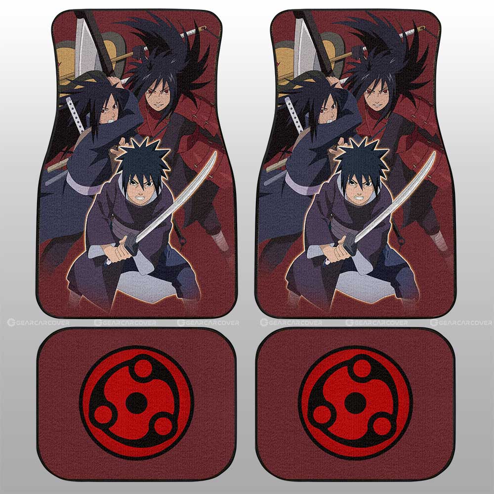 Uchiha Madara Car Floor Mats Custom Car Accessories - Gearcarcover - 2