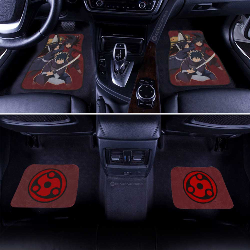 Uchiha Madara Car Floor Mats Custom Car Accessories - Gearcarcover - 3