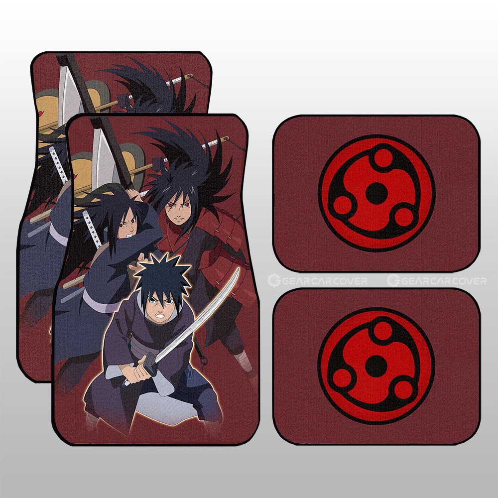 Uchiha Madara Car Floor Mats Custom Car Accessories - Gearcarcover - 1