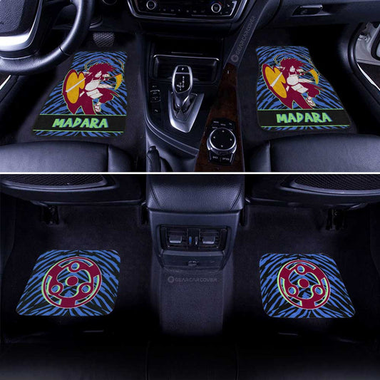 Uchiha Madara Car Floor Mats Custom - Gearcarcover - 2