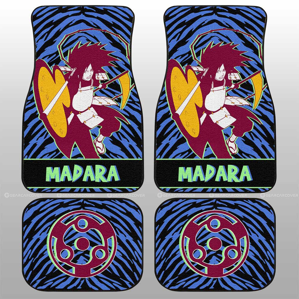 Uchiha Madara Car Floor Mats Custom - Gearcarcover - 1