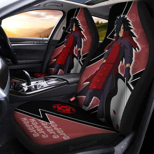 Uchiha Madara Car Seat Covers Custom Akatsuki Anime Car Accessories - Gearcarcover - 2