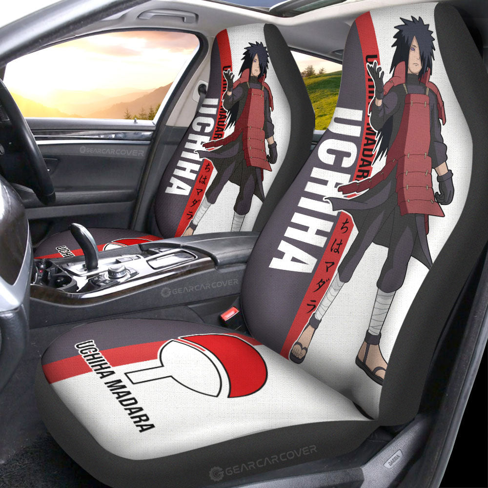 Uchiha Madara Car Seat Covers Custom Anime Car Accessories - Gearcarcover - 2