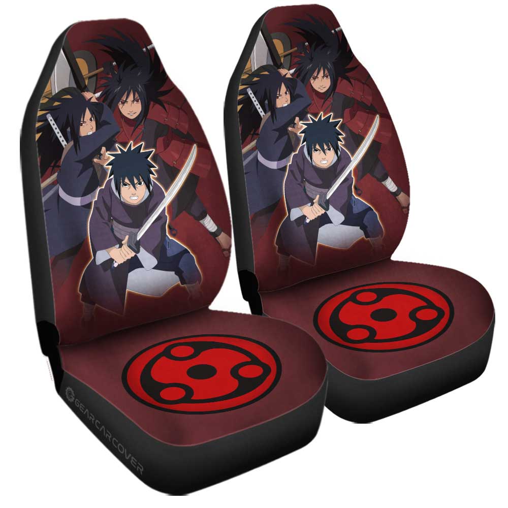 Uchiha Madara Car Seat Covers Custom Anime Car Accessories - Gearcarcover - 3