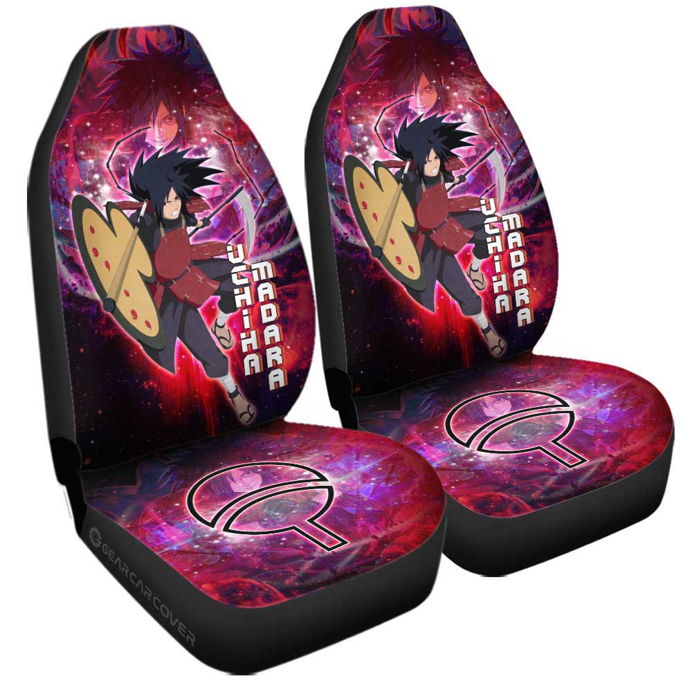 Uchiha Madara Car Seat Covers Custom Characters Anime Car Accessories - Gearcarcover - 3