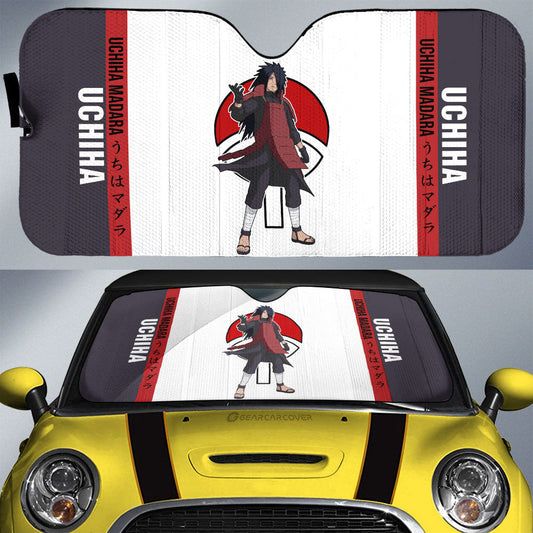 Uchiha Madara Car Sunshade Custom Anime Car Accessories - Gearcarcover - 1