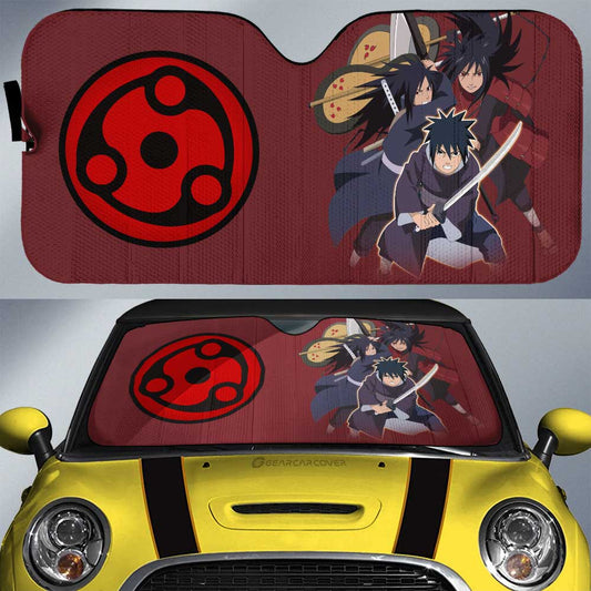 Uchiha Madara Car Sunshade Custom Anime Car Accessories - Gearcarcover - 1