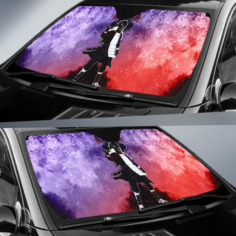 Uchiha Madara Car Sunshade Custom Anime Car Accessories - Gearcarcover - 2