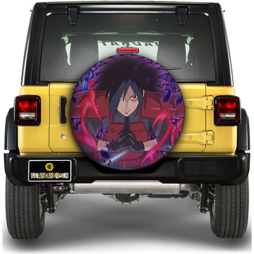 Uchiha Madara Spare Tire Covers Custom For Fans - Gearcarcover - 1