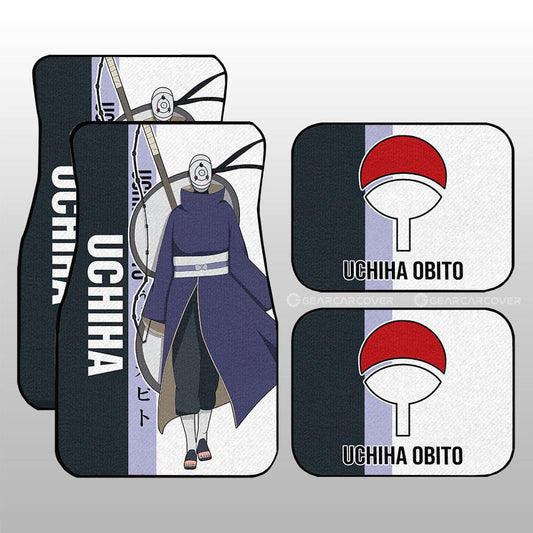 Uchiha Obito Car Floor Mats Custom Car Accessories - Gearcarcover - 1