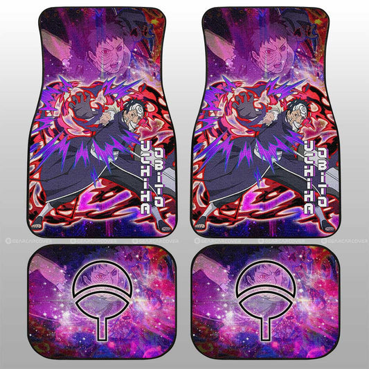 Uchiha Obito Car Floor Mats Custom Characters Anime Car Accessories - Gearcarcover - 1