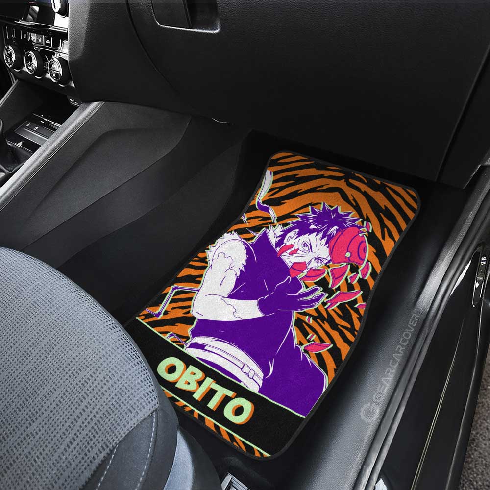 Uchiha Obito Car Floor Mats Custom - Gearcarcover - 4