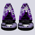 Uchiha Obito Car Seat Covers Custom Car Accessories Manga Color Style - Gearcarcover - 4