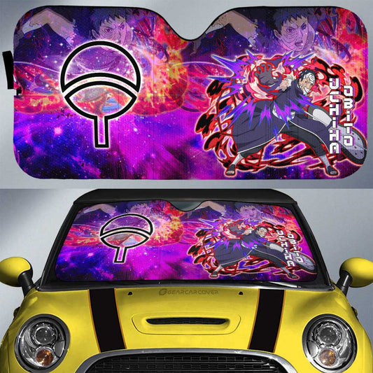Uchiha Obito Car Sunshade Custom Characters Anime Car Accessories - Gearcarcover - 1