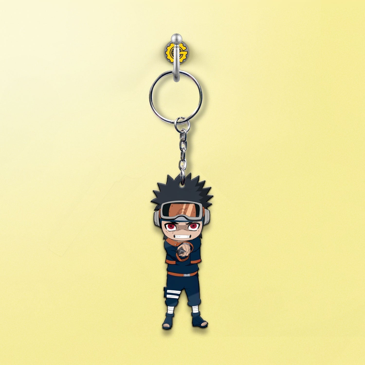 Uchiha Obito Keychains Custom Anime Car Accessories - Gearcarcover - 2