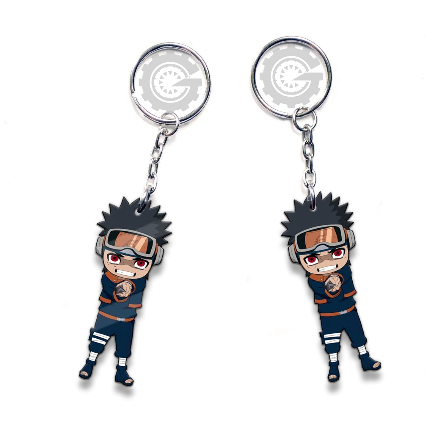 Uchiha Obito Keychains Custom Anime Car Accessories - Gearcarcover - 3