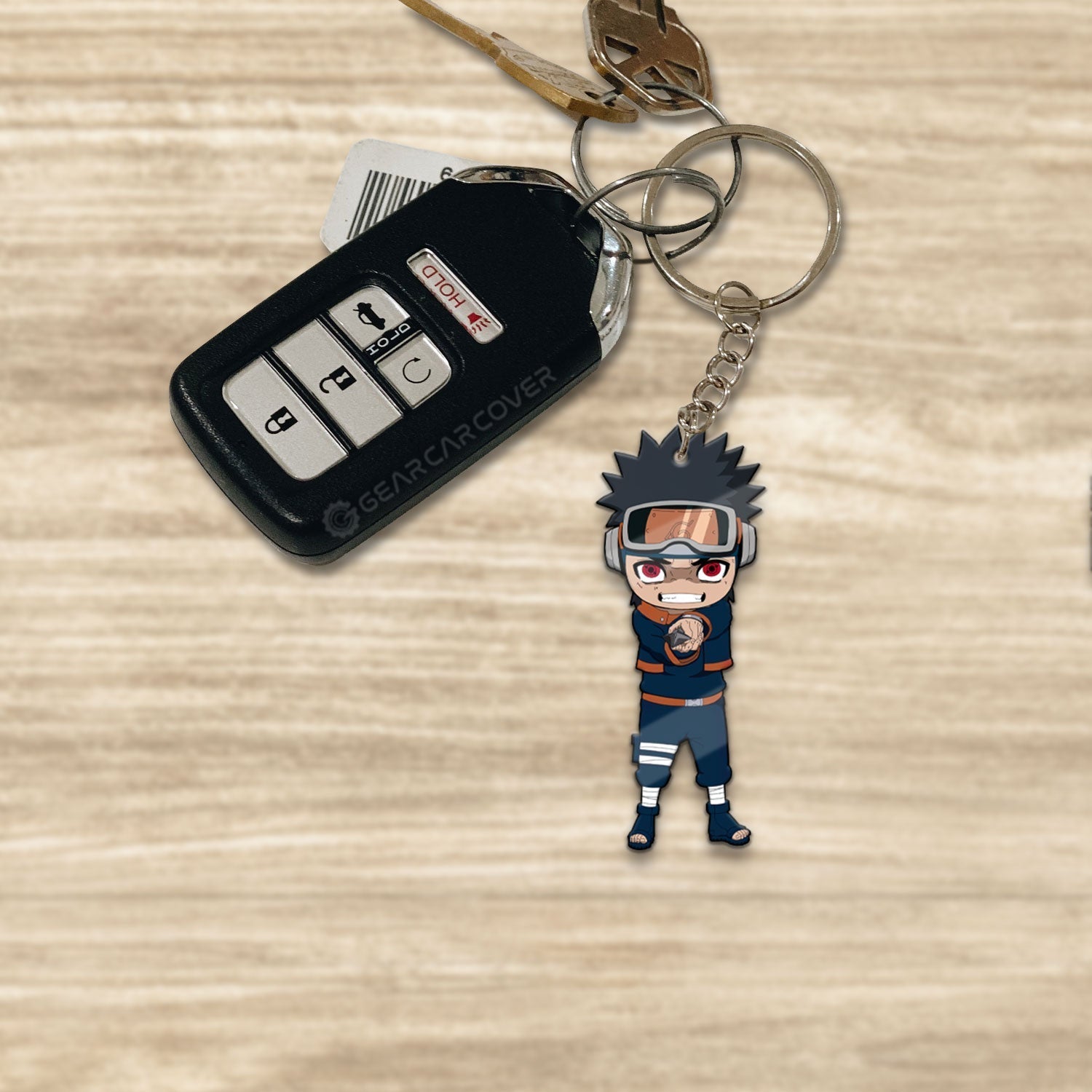 Uchiha Obito Keychains Custom Anime Car Accessories - Gearcarcover - 1