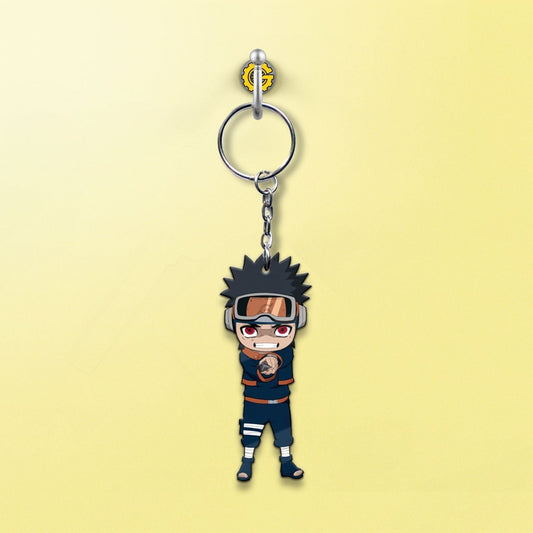 Uchiha Obito Keychains Custom Car Accessories - Gearcarcover - 2