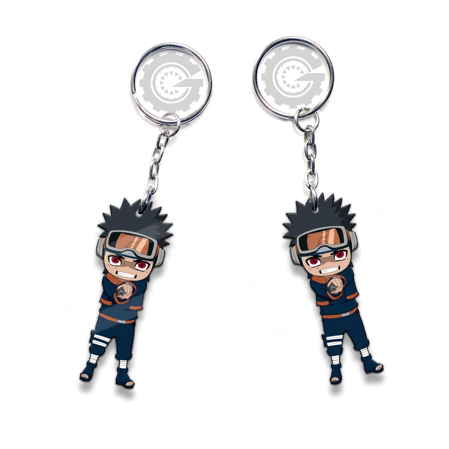 Uchiha Obito Keychains Custom Car Accessories - Gearcarcover - 3