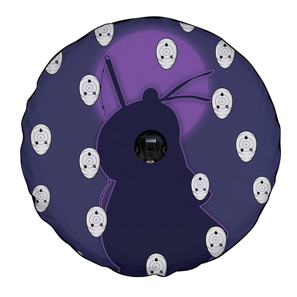 Uchiha Obito Spare Tire Covers Camera Hole Collection - Gearcarcover - 4