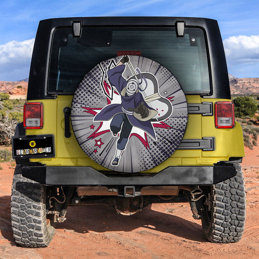 Uchiha Obito Spare Tire Covers Custom Anime Car Accessories - Gearcarcover - 2