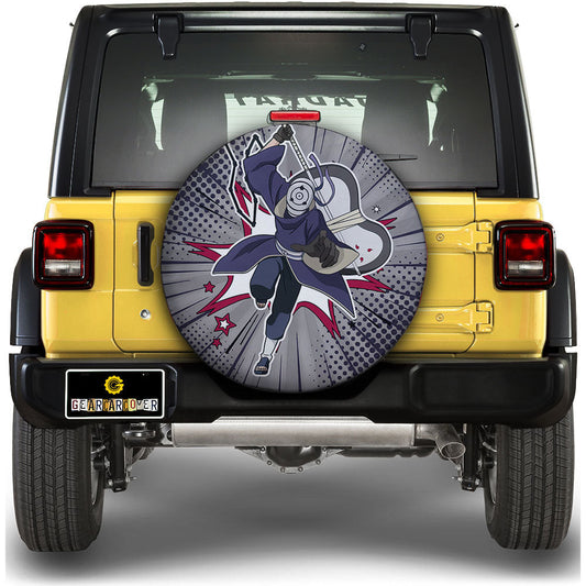 Uchiha Obito Spare Tire Covers Custom Anime Car Accessories - Gearcarcover - 1
