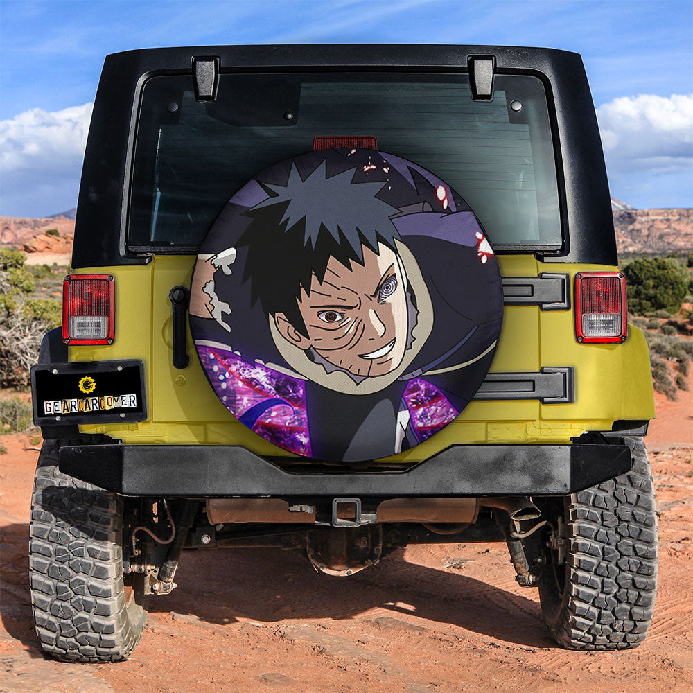 Uchiha Obito Spare Tire Covers Custom For Anime Fans - Gearcarcover - 3