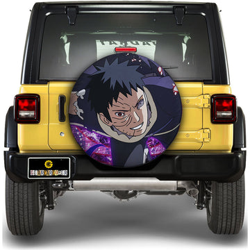 Uchiha Obito Spare Tire Covers Custom For Anime Fans - Gearcarcover - 1