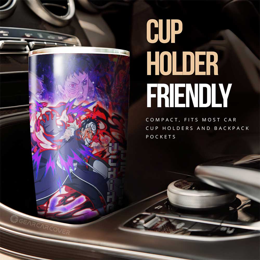 Uchiha Obito Tumbler Cup Custom Characters Anime Car Accessories - Gearcarcover - 3