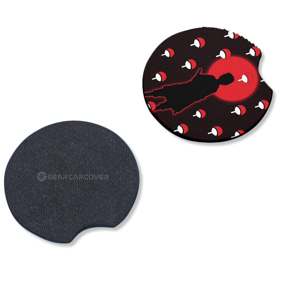 Uchiha Sasuke Car Coaster Set Collection - Gearcarcover - 4