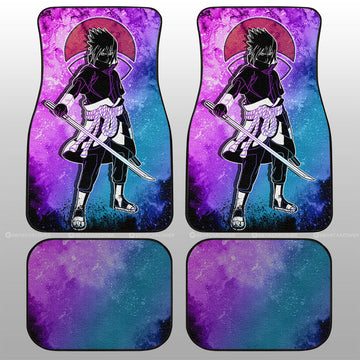 Uchiha Sasuke Car Floor Mats Custom Anime Car Accessories - Gearcarcover - 1