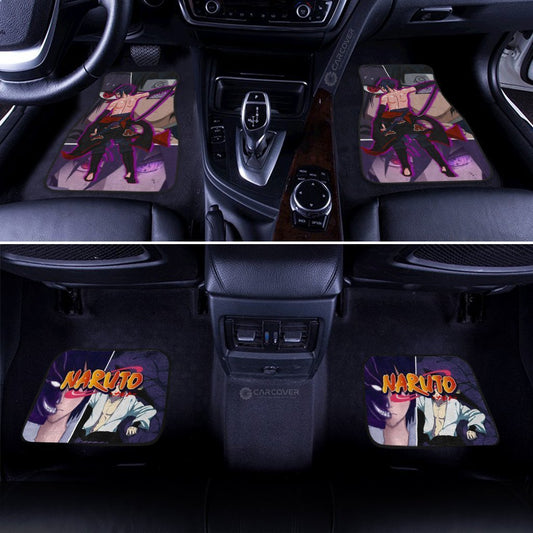 Uchiha Sasuke Car Floor Mats Custom Anime Car Interior Accessories - Gearcarcover - 2