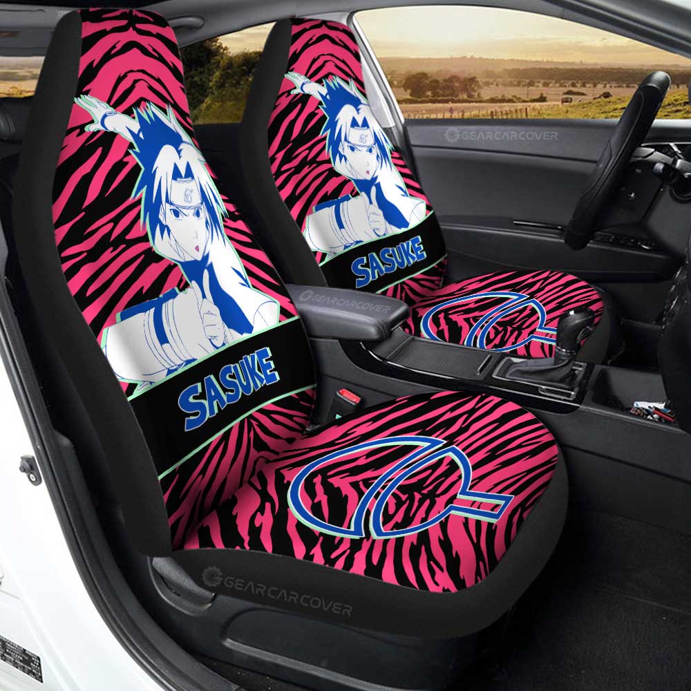 Uchiha Sasuke Car Seat Covers Custom - Gearcarcover - 3