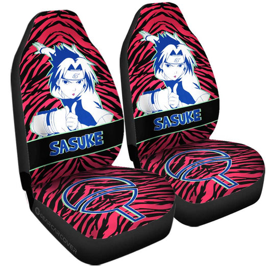 Uchiha Sasuke Car Seat Covers Custom - Gearcarcover - 1