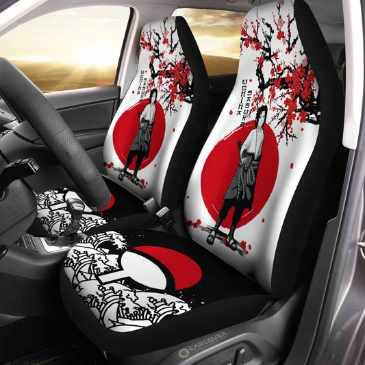 Uchiha Sasuke Car Seat Covers Custom Japan Style Anime Car Accessories - Gearcarcover - 2