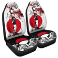 Uchiha Sasuke Car Seat Covers Custom Japan Style Anime Car Accessories - Gearcarcover - 3