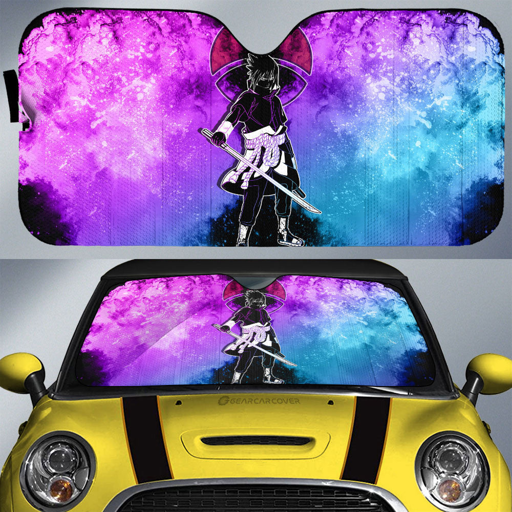 Uchiha Sasuke Car Sunshade Custom Anime Car Accessories - Gearcarcover - 1