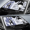 Uchiha Sasuke Car Sunshade Custom Anime Car Accessories Manga Color Style - Gearcarcover - 2