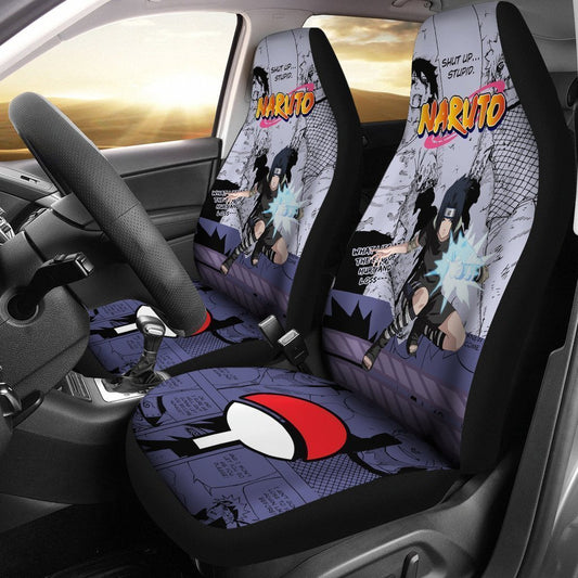Uchiha Sasuke Jutsu Car Seat Cover Custom Anime Car Accessories - Gearcarcover - 1