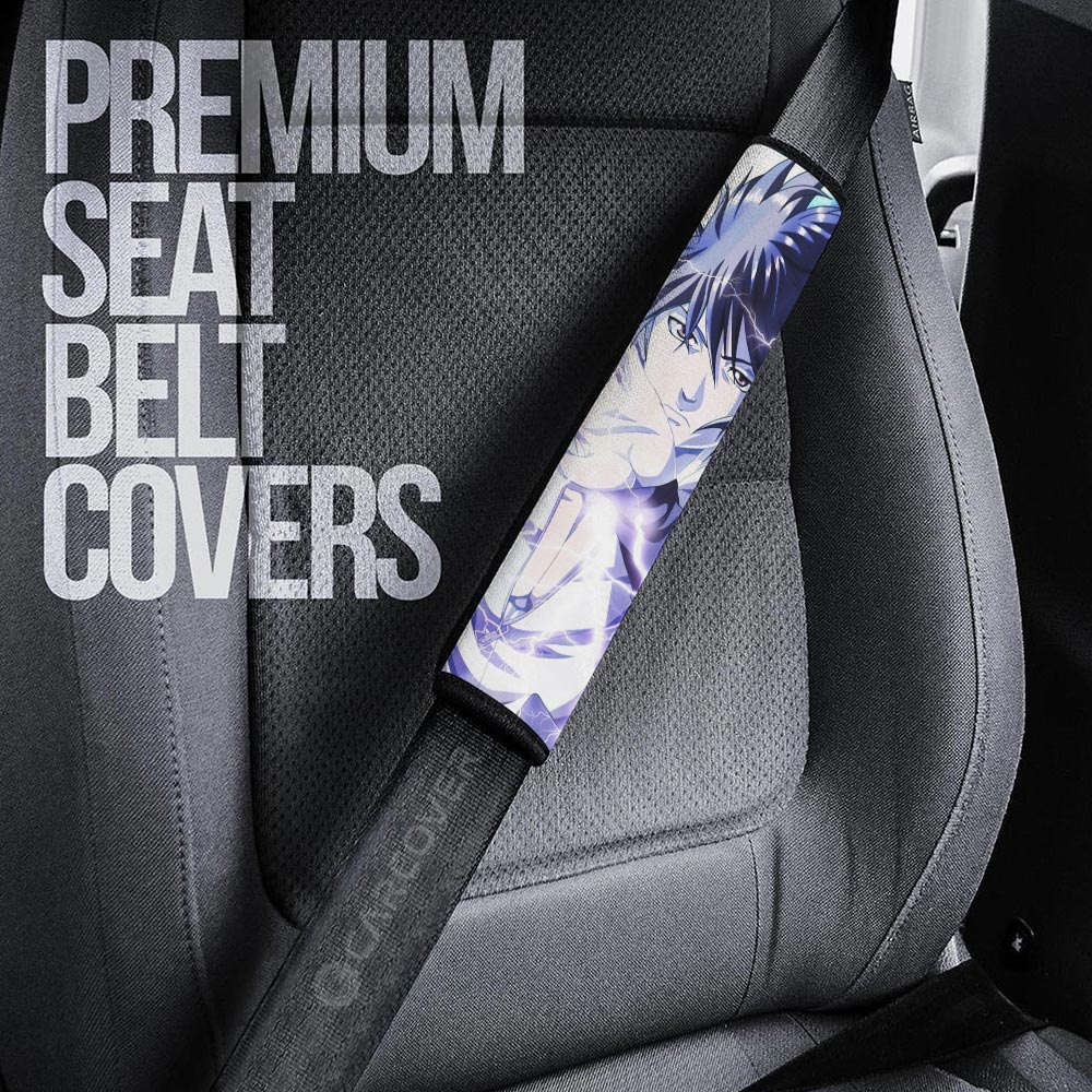 Uchiha Sasuke Seat Belt Covers Custom For Fans - Gearcarcover - 3