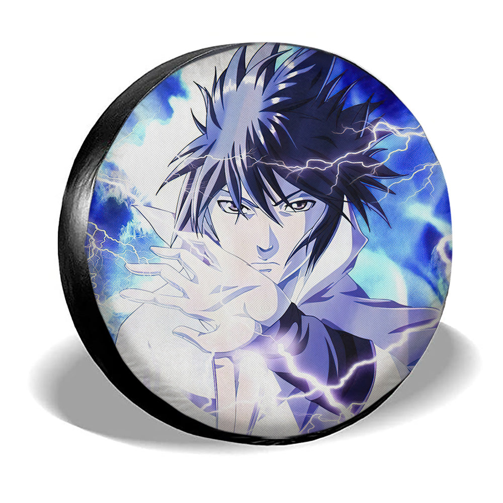 Uchiha Sasuke Spare Tire Covers Custom For Anime Fans - Gearcarcover - 2