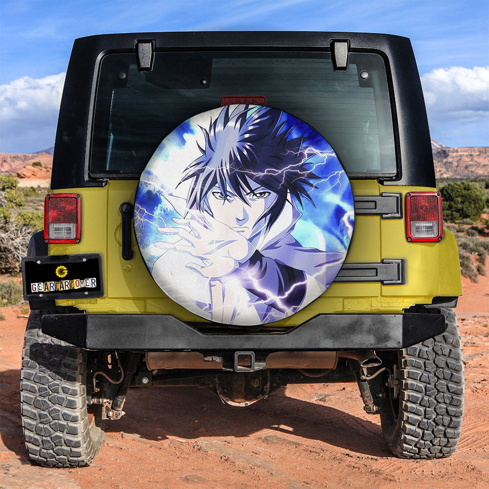 Uchiha Sasuke Spare Tire Covers Custom For Fans - Gearcarcover - 3